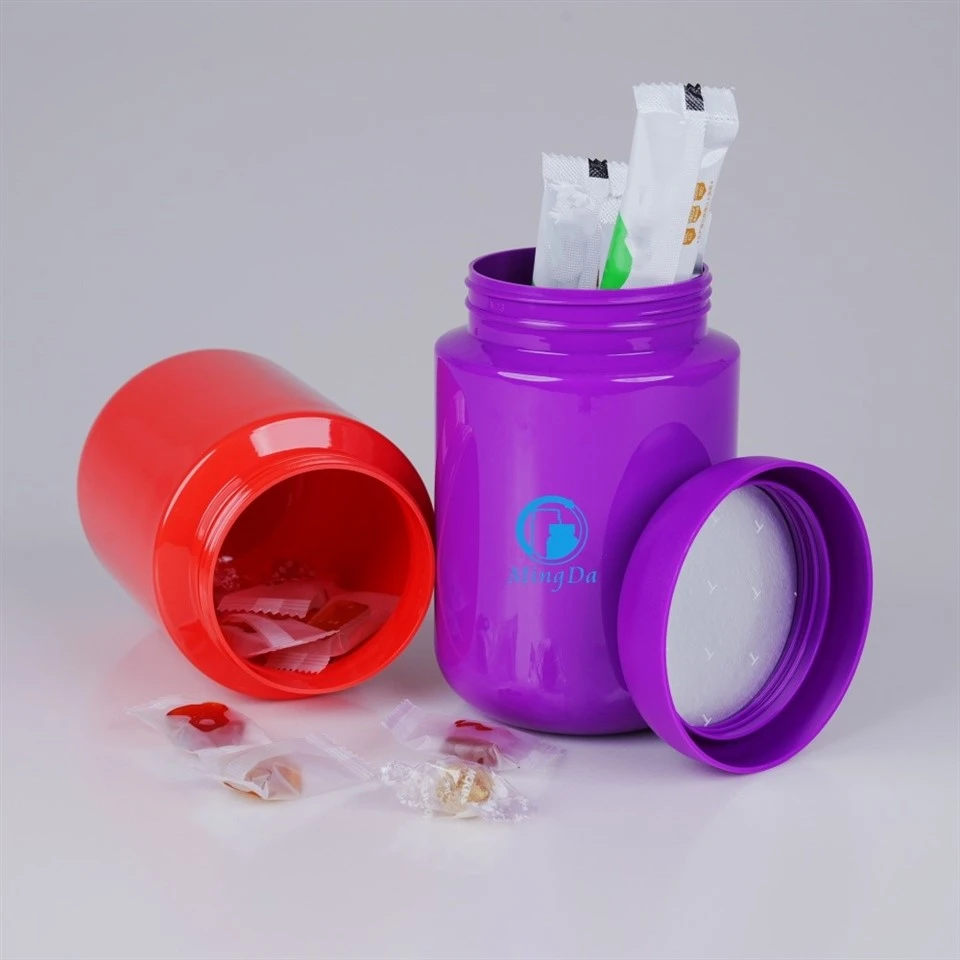 large capacity PET vitamin bottle for health supplements